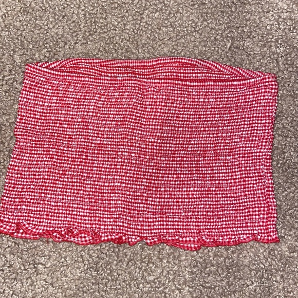 Garage cropped tube top - Picture 3 of 3